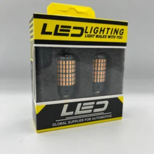 لامپ فندوقی 144SMD T20 1156 نارنجی (تک کنتاک)