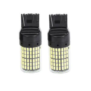 لامپ فندوقی 144SMD T20 7440 یخی (تک کنتاک)