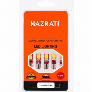 چراغ پارک HAZZRATI T10 7020 10LED (بسته 20 عددی)